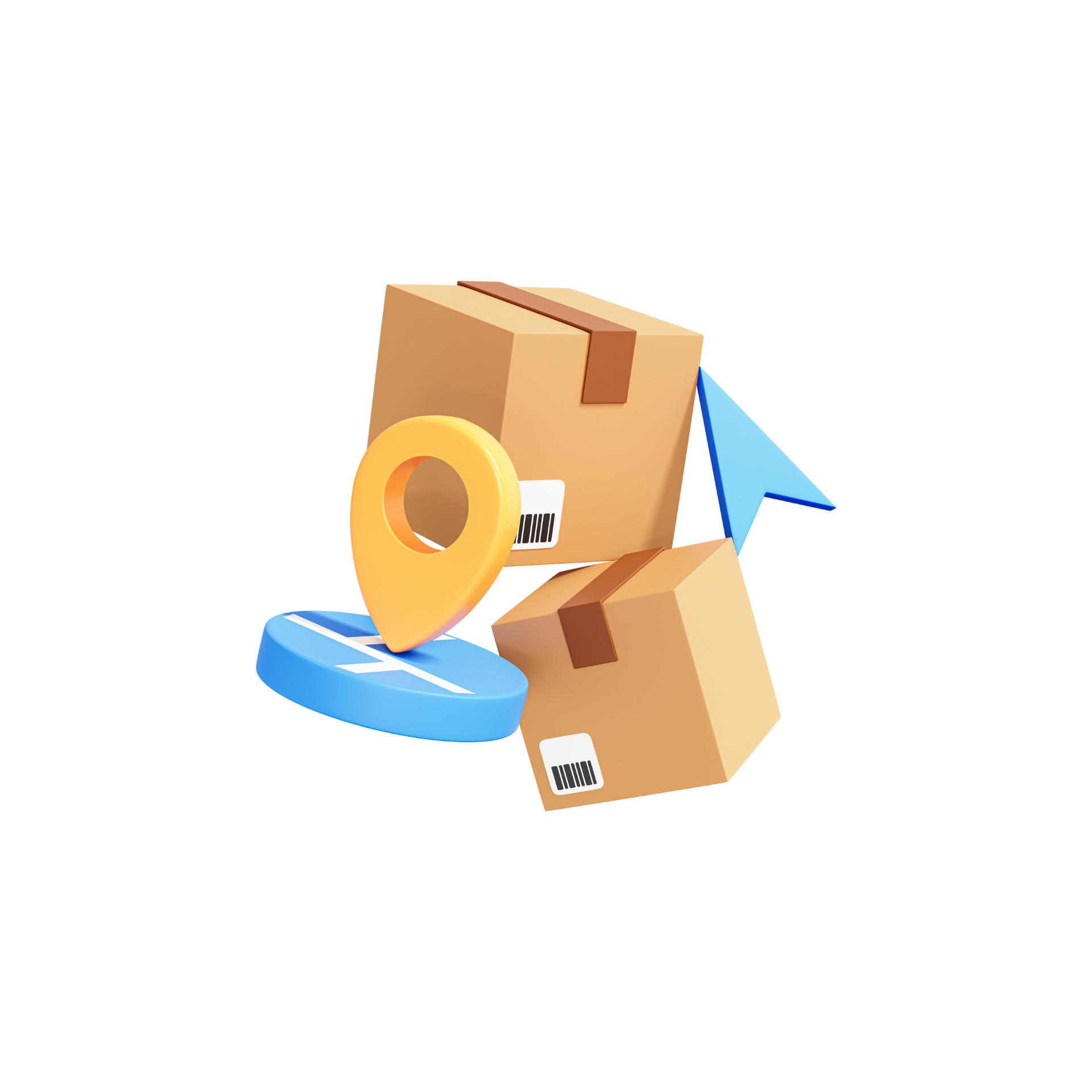 Caixas e Localização